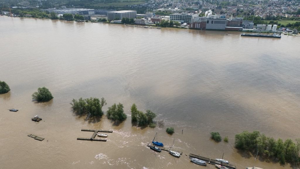 Floods in Hesse németország