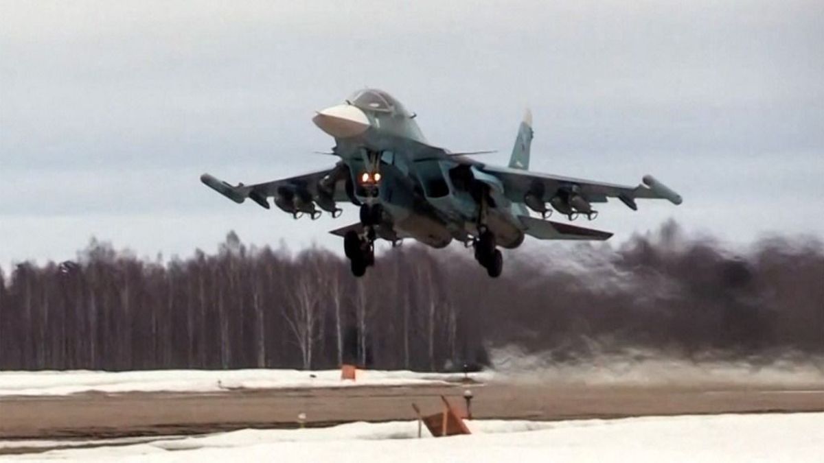Lezuhant egy orosz Szu-34-es bombázó, a pilóták meghaltak
