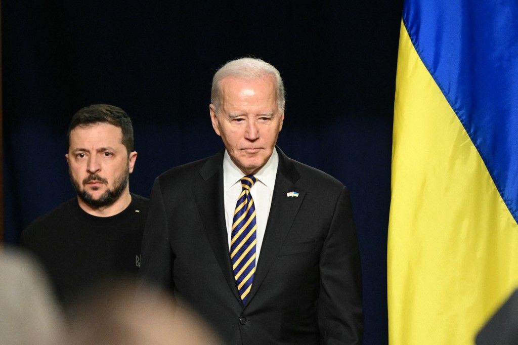 President Joe Biden hosts Ukraine's President Volodymyr Zelensky