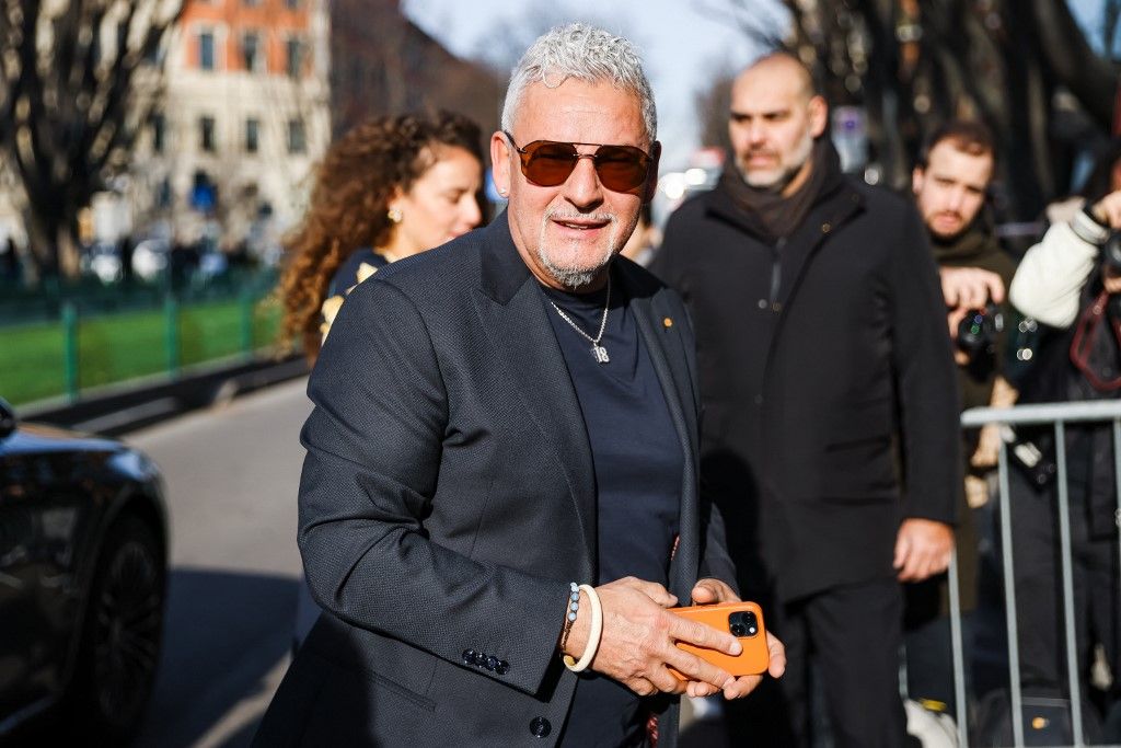 Celebrity Arrivals At Emporio Armani Fashion Show During The Milan Men's Fashion Week Fall/Winter 2023/2024
Roberto Baggio