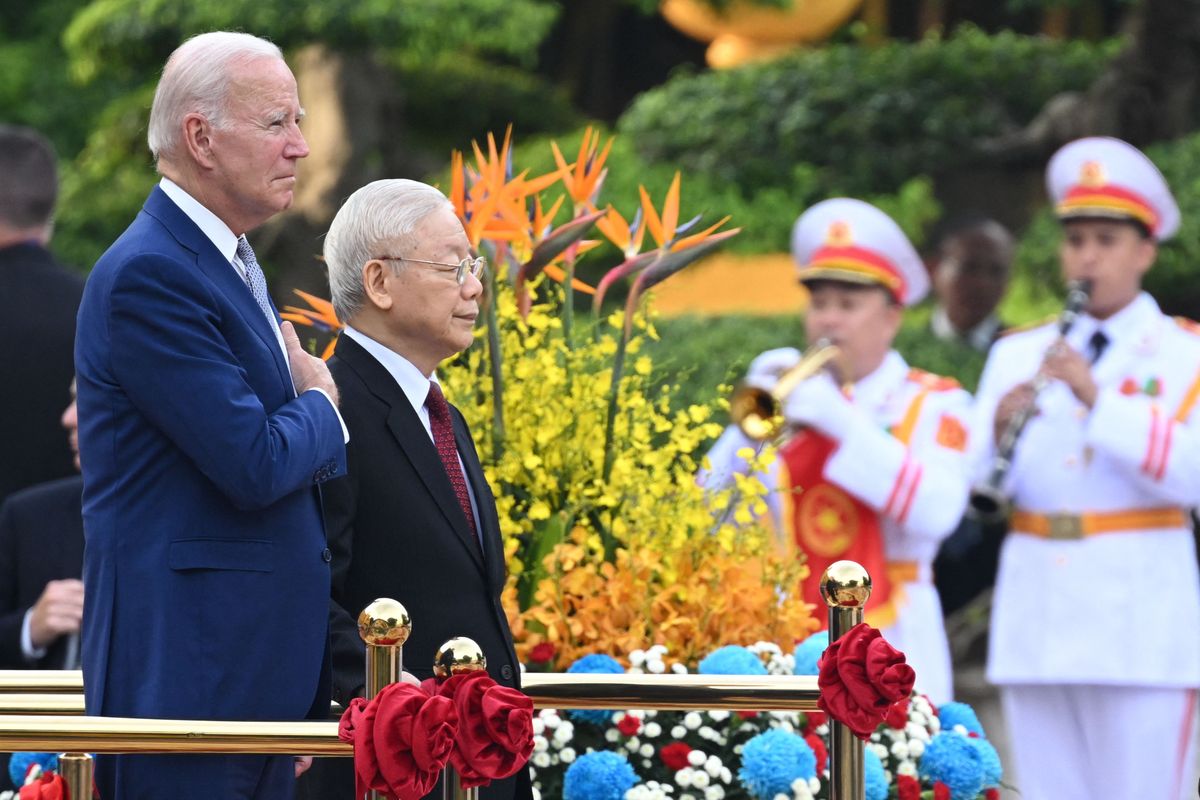 ‘You Have Nary Aged a Day,’ Vietnamese Leader Tells Biden, Vietnám, Nguyen Phu Trong