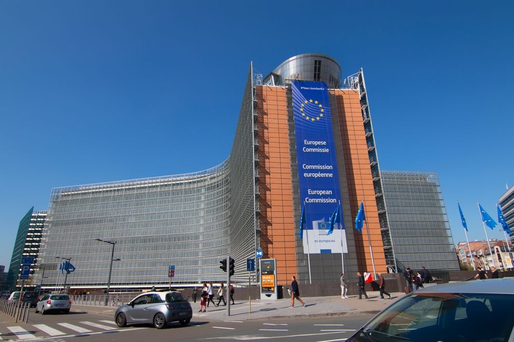 Brussels,,Belgium,-,03,19,2019:,The,Berlaymont,Is,The