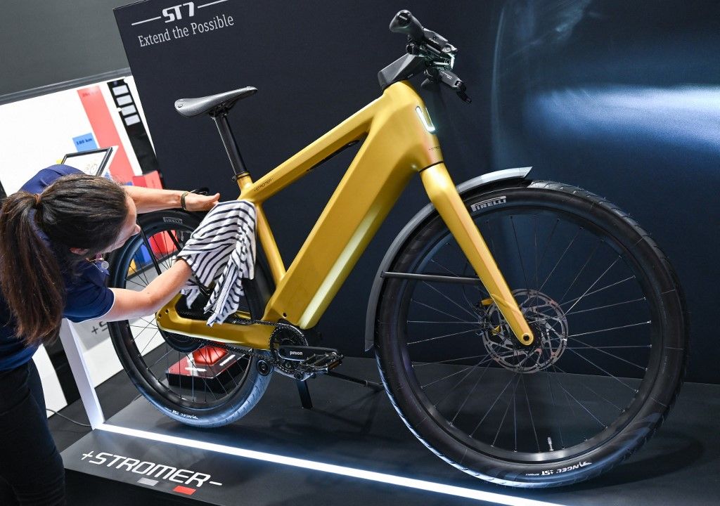 Eurobike bicycle fair in Frankfurt am Main