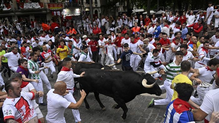 San Fermin Festival continues in Spain's Pamplona