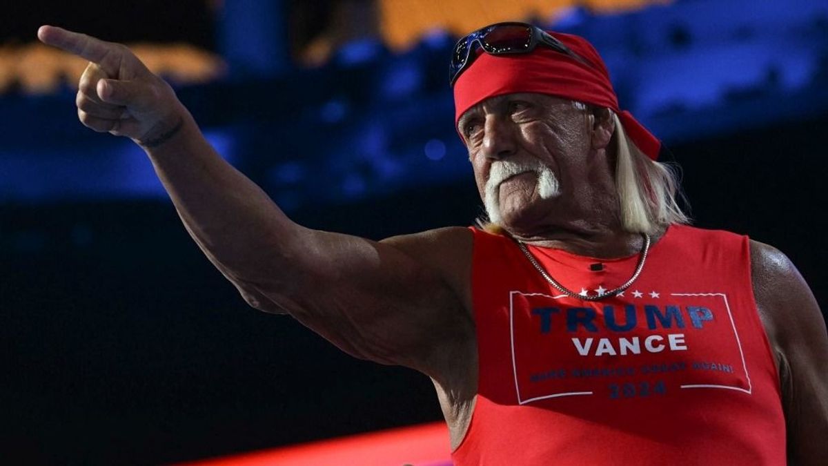 Hulk Hogan a hősének nevezte Donald Trumpot