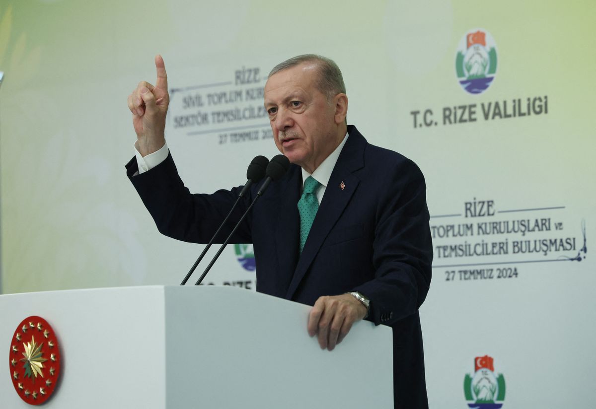 Turkish President Recep Tayyip Erdogan in Rize, háború, Törökország