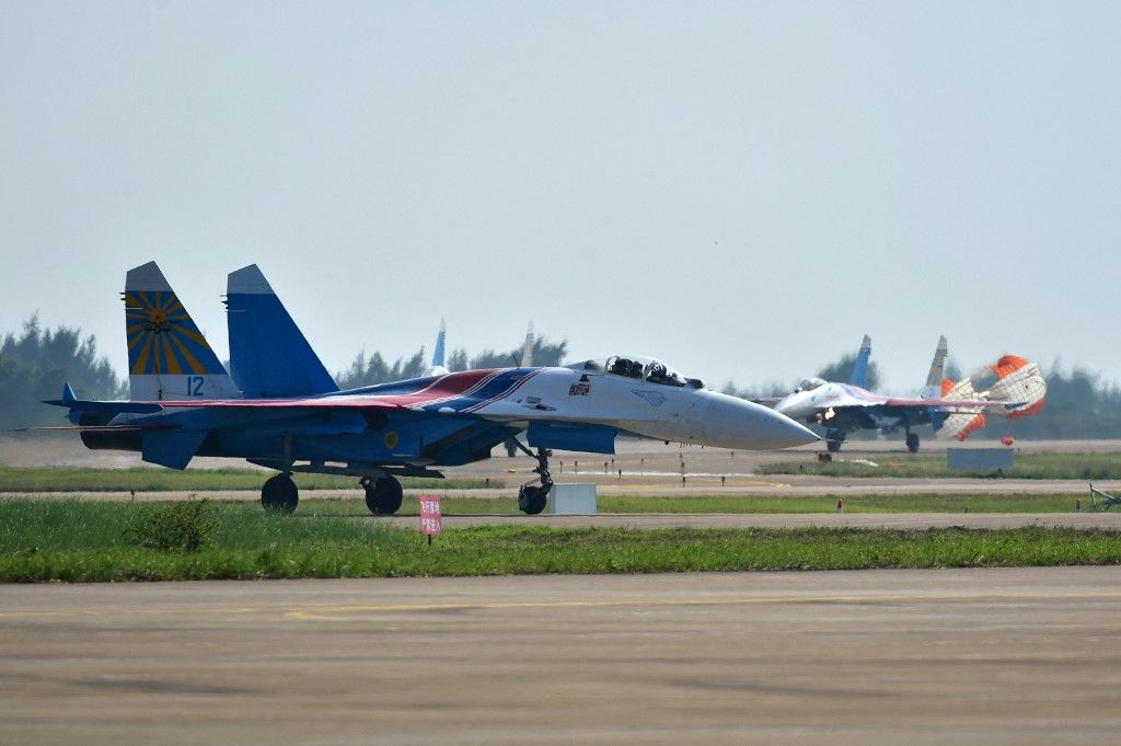 CHINA-ZHUHAI-AVIATION AND AEROSPACE EXHIBITION-RUSSIA (CN)
Szu-27 orosz vadászgép