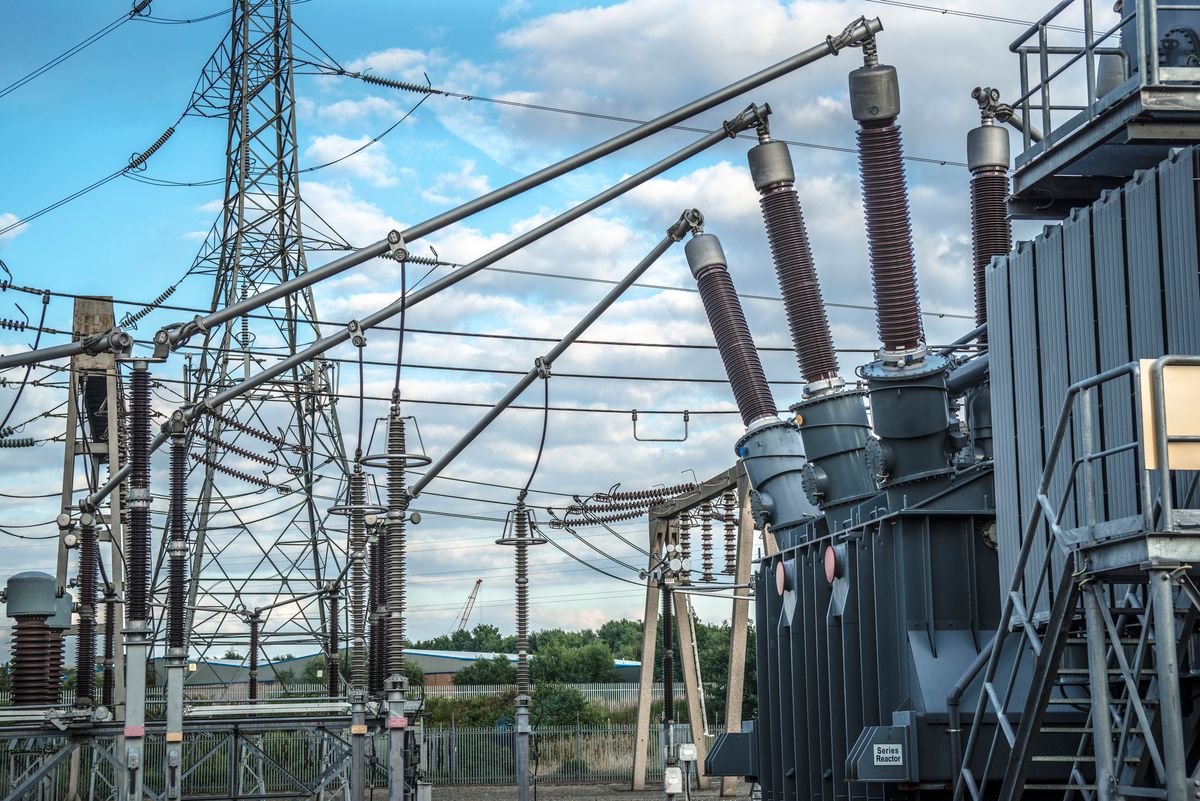 Electricity generating substation
áramszünet