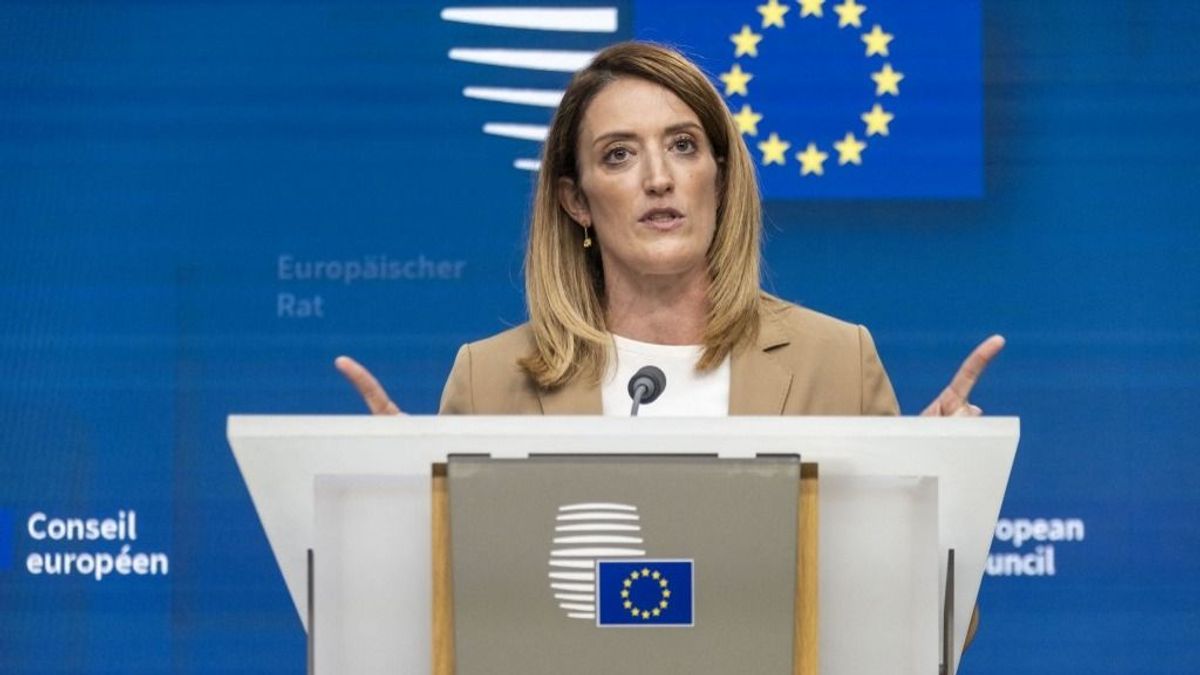 Roberta Metsola lett ismét az Európai Parlament elnöke