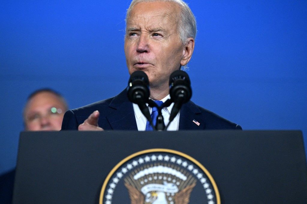 President Joe Biden hosts an event on the Ukraine Conpact initiativ