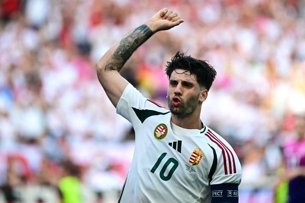 Football: UEFA Euro 2024 - 1st round day 2: Group A Germany v Hungary
Szoboszlai Dominik