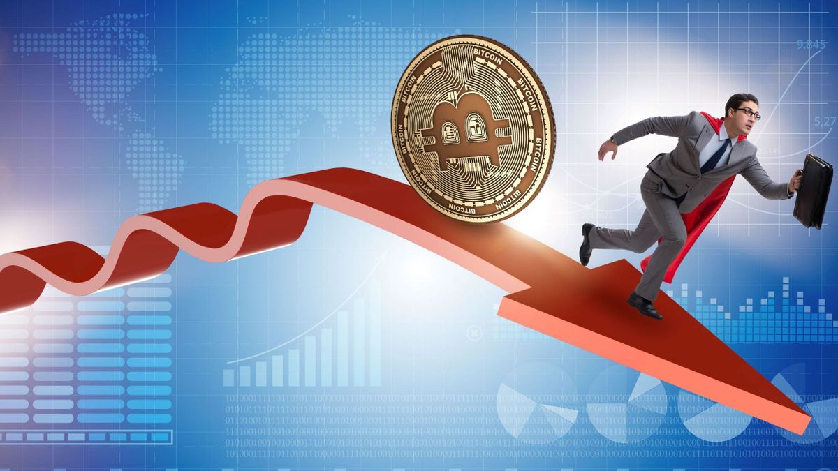 Zuhanórepülésben a bitcoin, magával rántva a teljes kriptopiacot