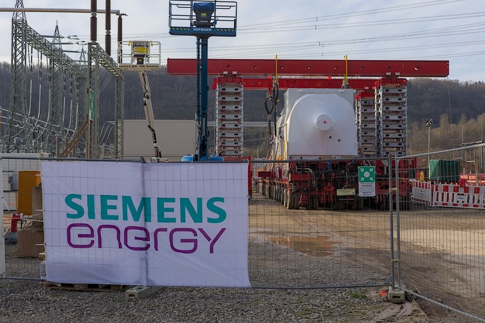 Siemens Energy 
Würgassen,,Germany,-,02,24,2024:,Construction,Of,A,Rotating