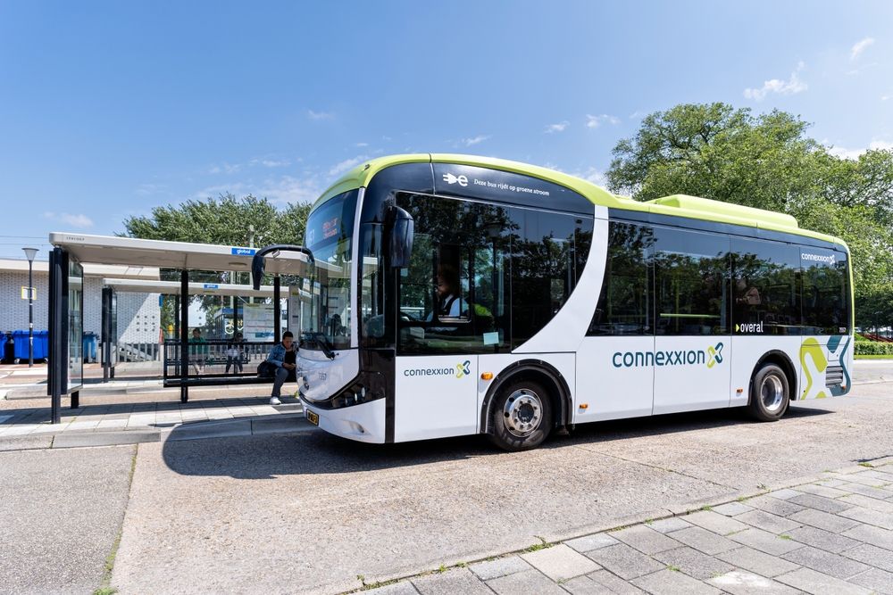 Schagen,,Netherlands,-june,6,,2024:,Connexxion,Byd,K7u,Electric,Bus