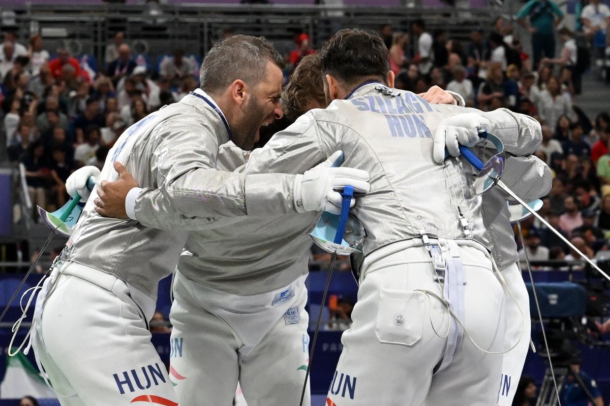 SZATMÁRI András; GÉMESI Csanád; SZILÁGYI Áron; RABB Krisztián olimpia
vívás