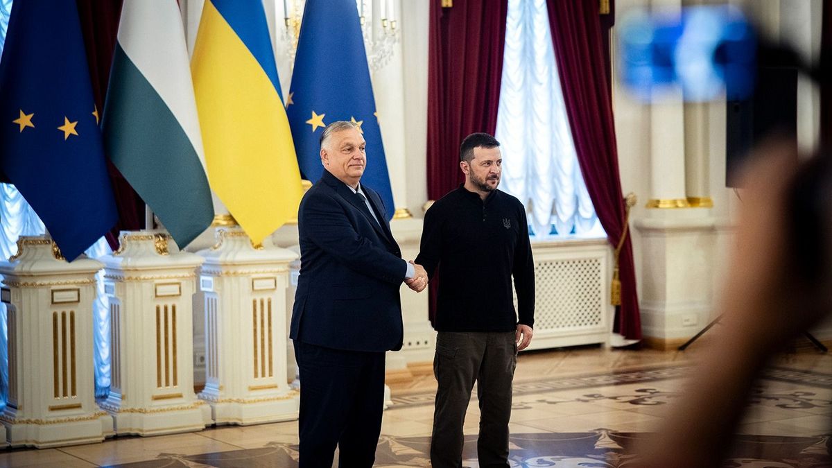 Orbán–Zelenszkij csúcstalálkozó: ezért ment Kijevbe a magyar miniszterelnök – kiadták az első hivatalos fotót