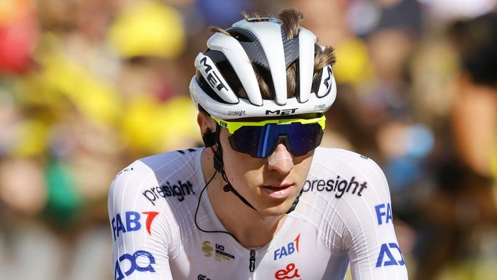 Tadej Pogacar, az UAE Team Emirates szlovén versenyzője