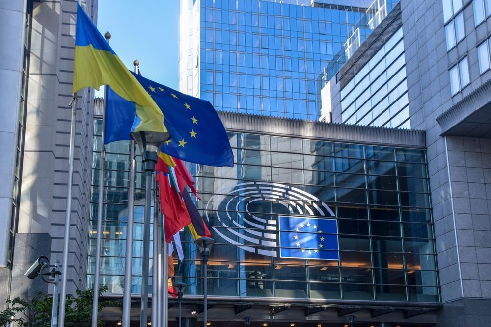 Brussels,,Belgium.,Sep11,2023:,European,Parliament,Building,In,Brussels.