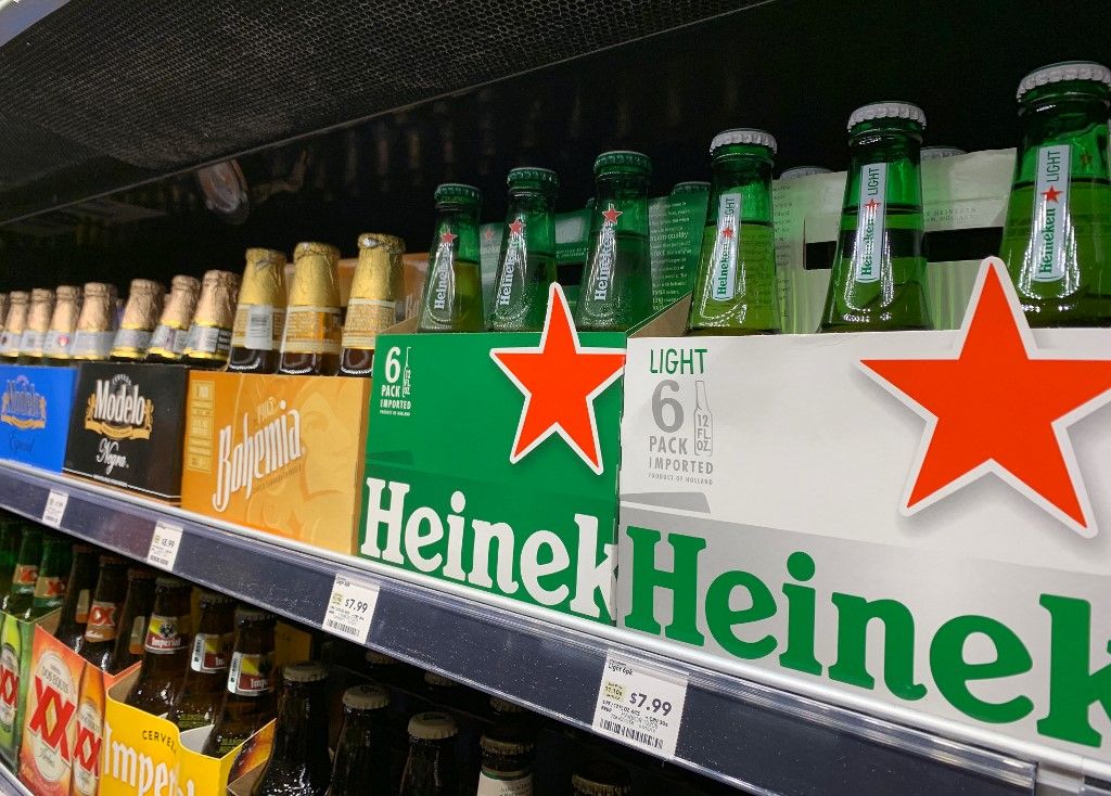 Heineken NV Beer Bottles