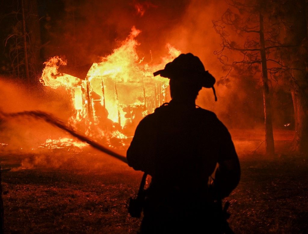 Park Fire: Wildfire in Chico of California