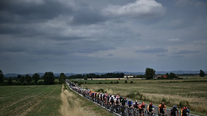 Mezőny a Piacenza és Torino közötti szakaszon