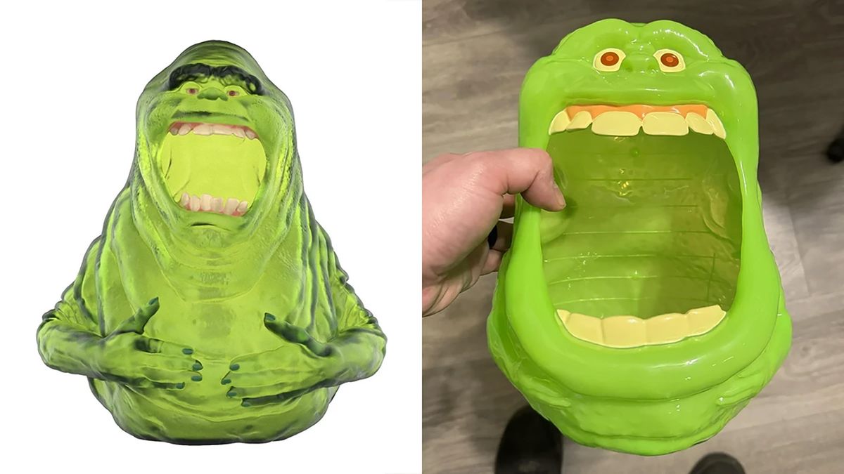 Ghostbuster Slimer bucket