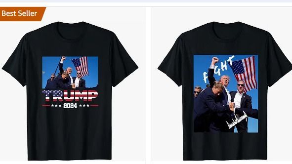 Trump tee Trump T-shirt
Donald Trumpos póló / Fotó: Amazon