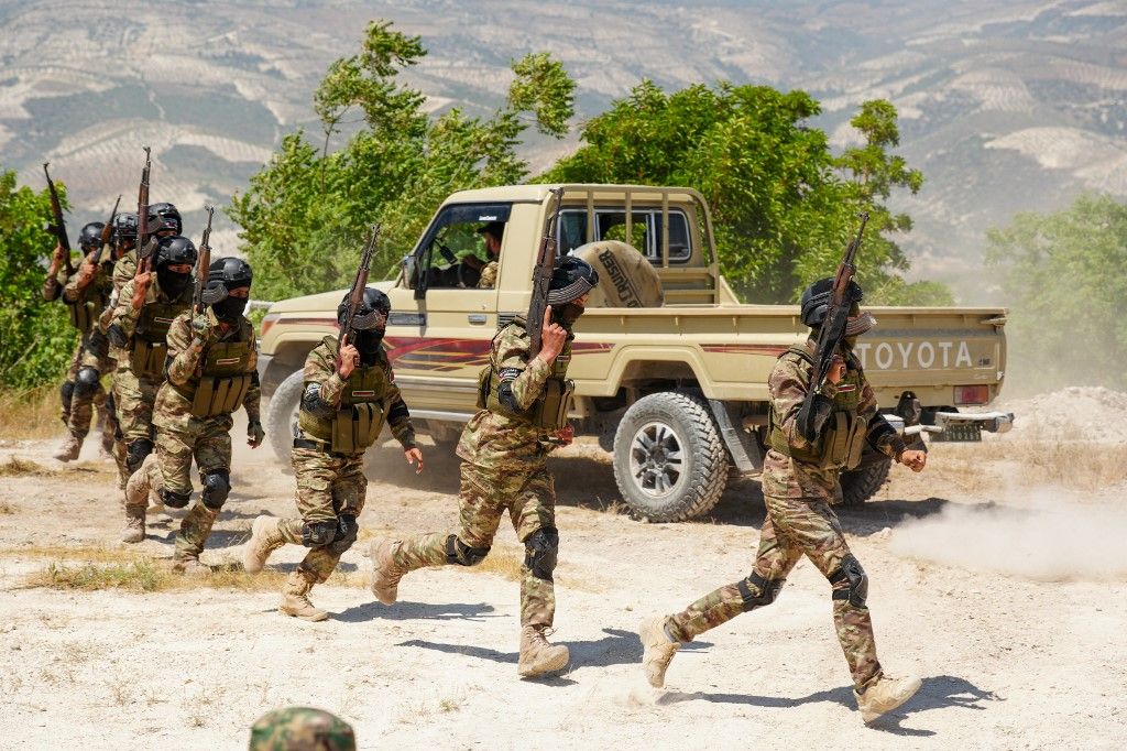 Special Forces Graduation Ceremony In Northwest Syria