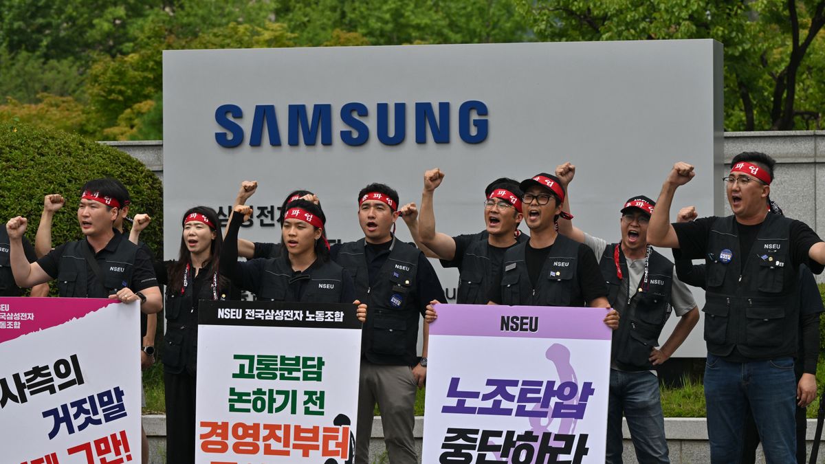 Óriássztrájk fojtogatja Dél-Korea legnagyobb vállalatát