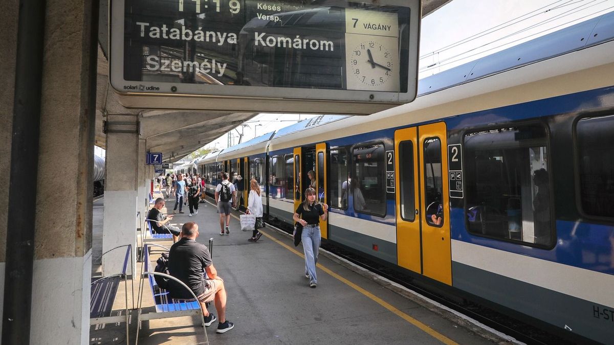 Késésekre és járatkimaradásokra kell számítani a győri vasútvonalon