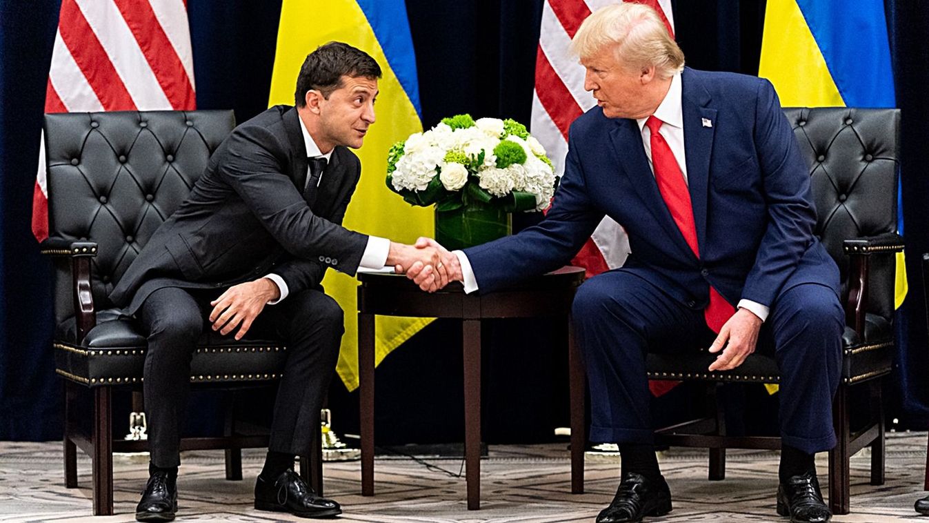 Trump Meets With Ukraine President