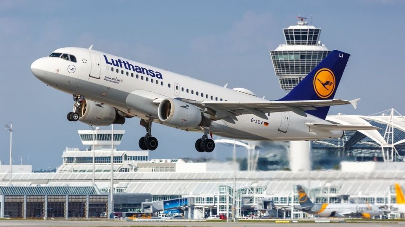 Munich,,Germany,-,September,9,,2021:,Lufthansa,Airbus,A319,Airplane