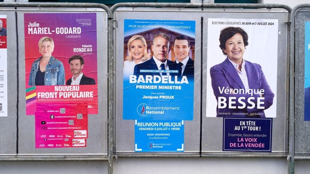 Megkezdődött a második forduló Franciaországban
