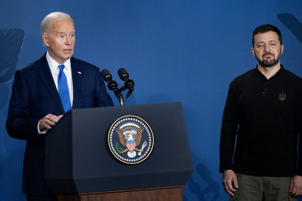 President Joe Biden hosts an event on the Ukraine Conpact initiativ
Zelenszkij