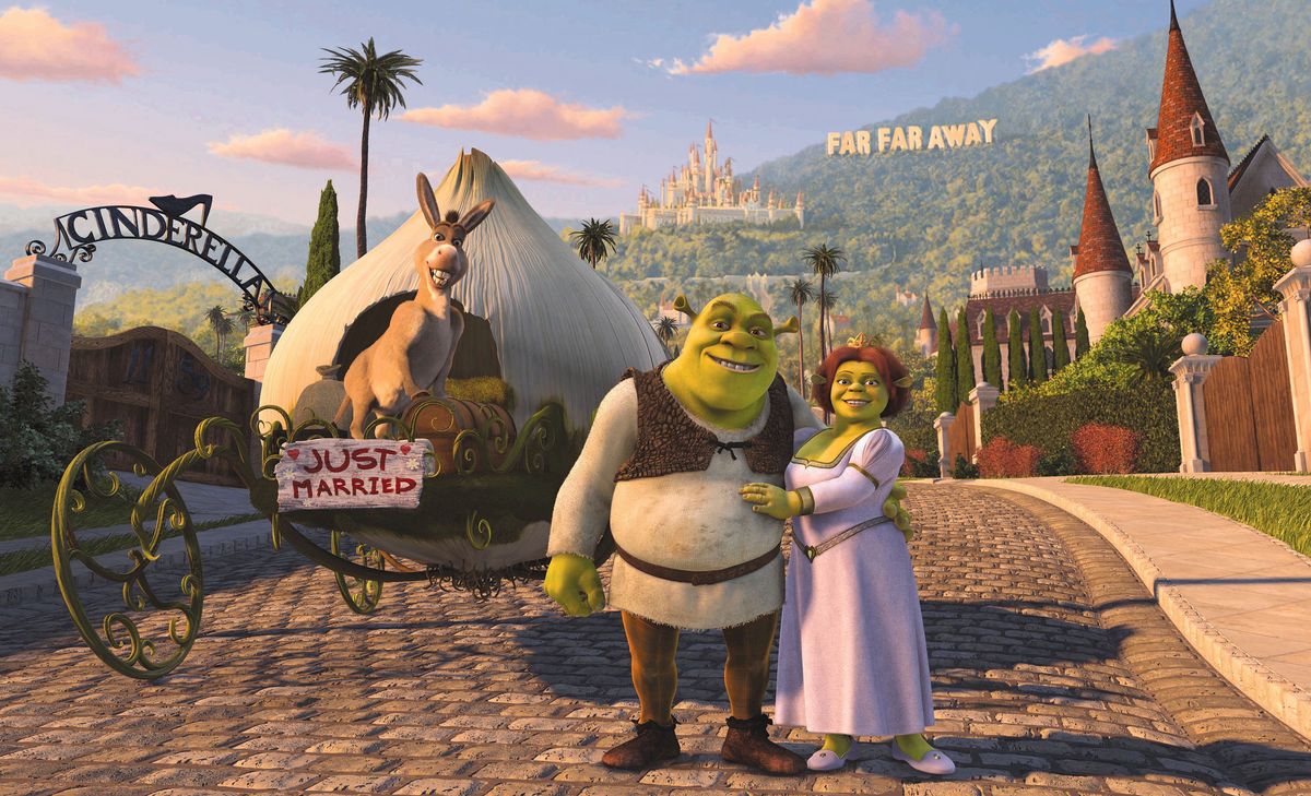 2004 - Shrek - Movie Set