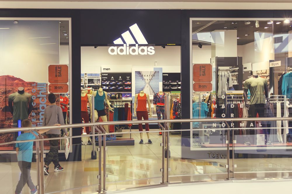 Belgrade,,Serbia,-,April,1,,2017:,Adidas,Store,Exterior,,It