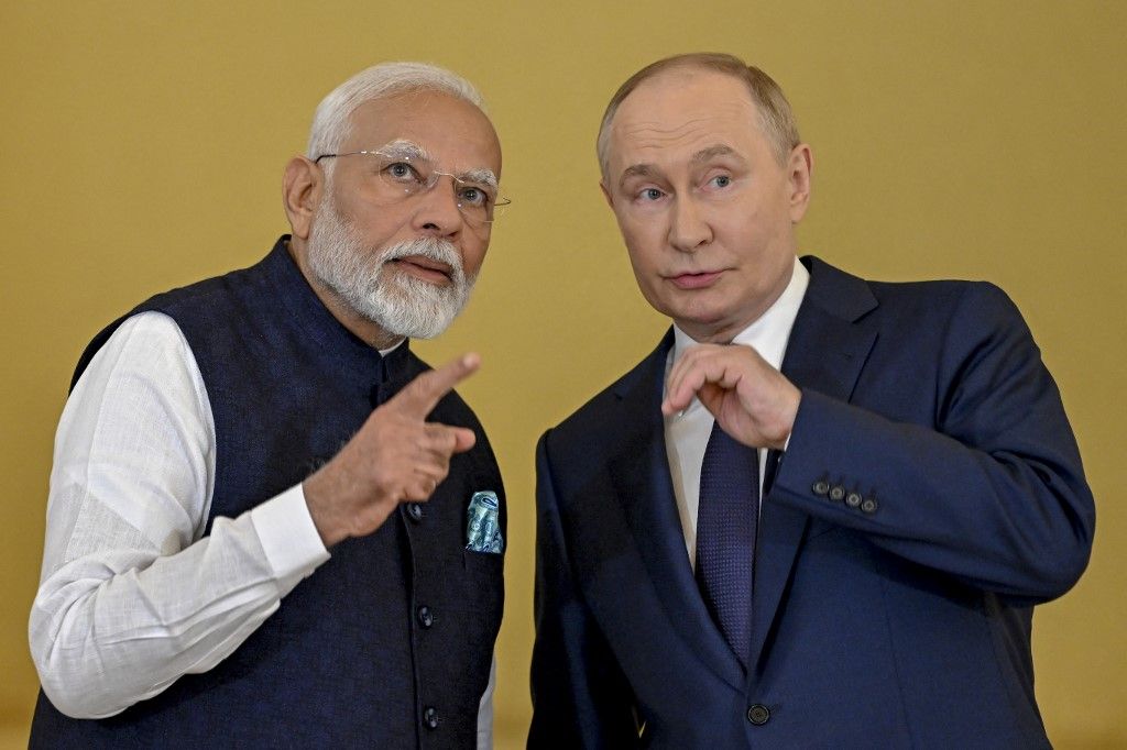 Putin awards Order of St. Andrew to Indian PM Modi for strengthening bilateral relations