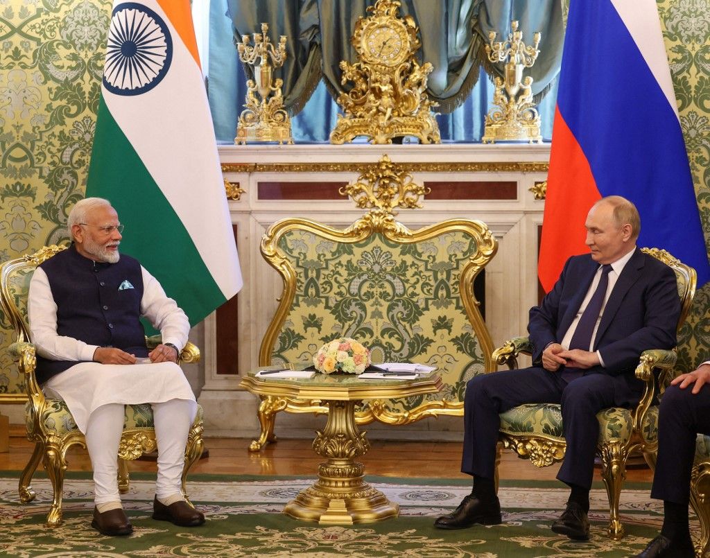 India Prime Minister Narendra Modi in Moscow
Vlagyimir Putyin
India
Oroszország
Ukrajna
háború
béketárgyalás
