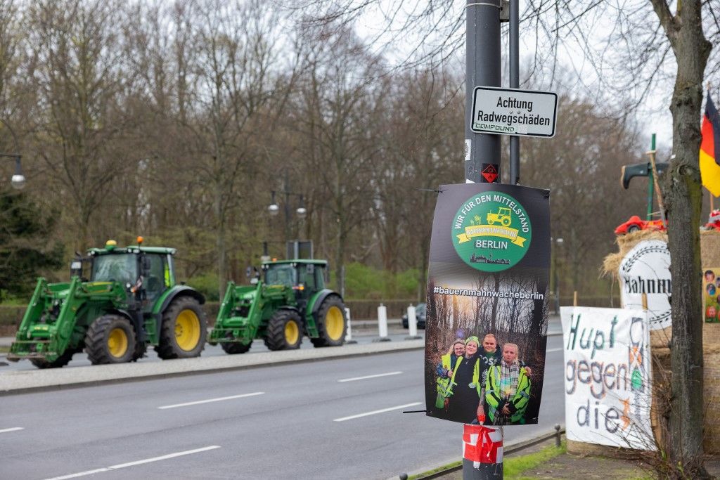 Farmers Protest In Berlin