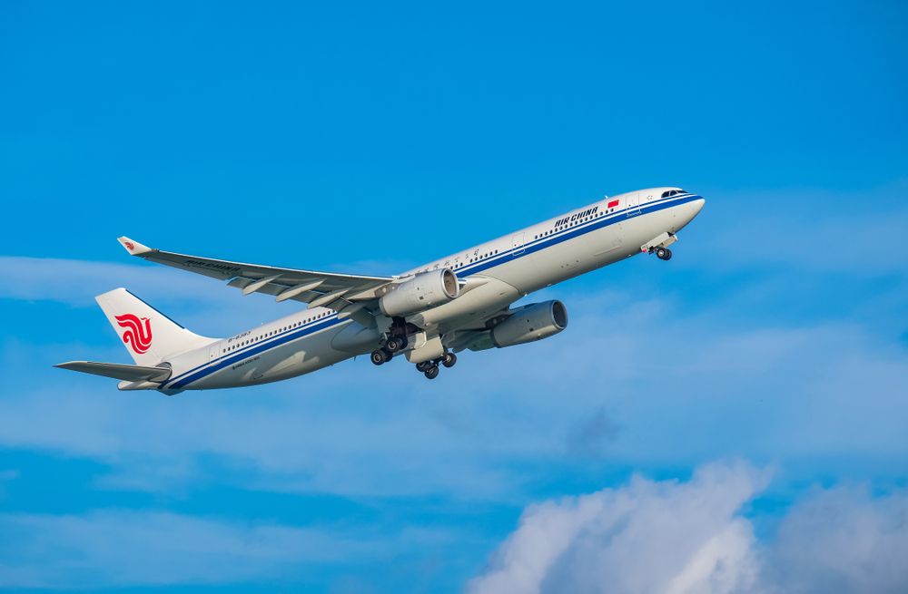 Hong,Kong,-,April,30,,2018:,Airbus,A330-300,Of,Air