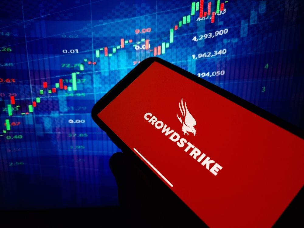 Konskie,,Poland,-,January,16,,2024:,Crowdstrike,Company,Logo,Displayed