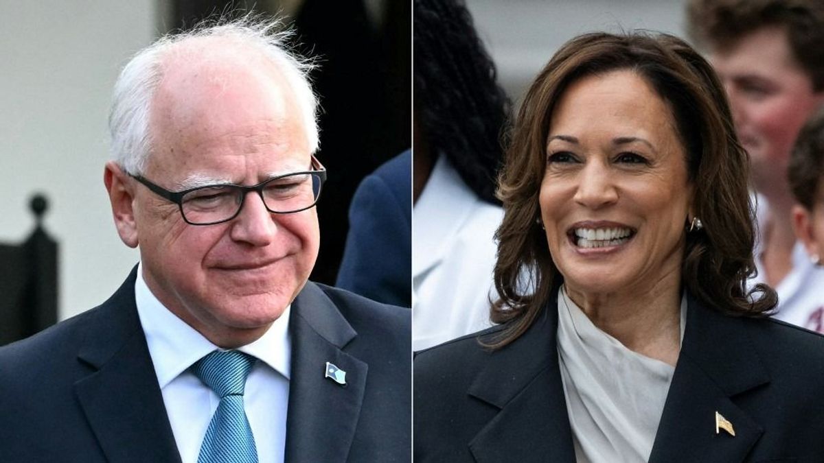 Tim Walz lesz Kamala Harris alelnökjelöltje