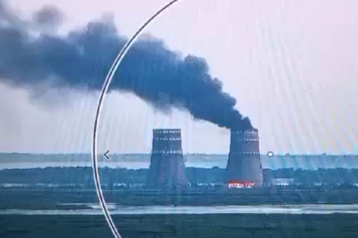 Zaporizzsjai atomerőmű, orosz-ukrán háború