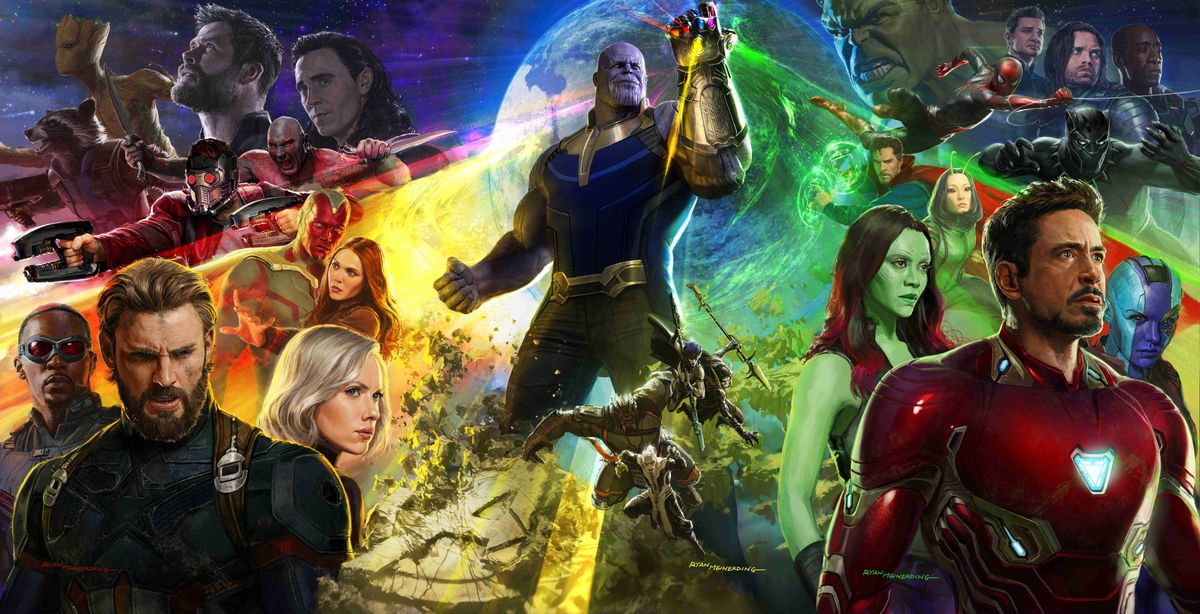 2018 - Avengers: Infinity War - Movie Set, Marvel