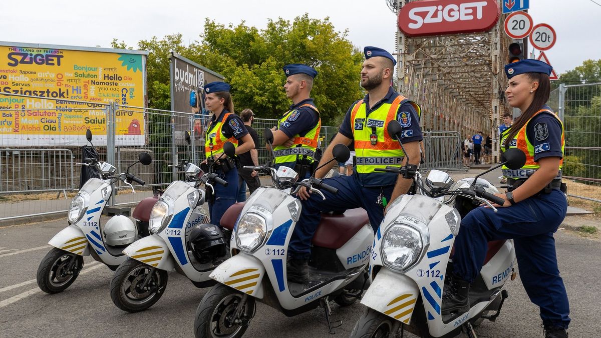 A Sziget Fesztiválon a rendőrség drogdílereket fogott el, több mint száz esetben kellett a taxisokkal szemben intézkedniük