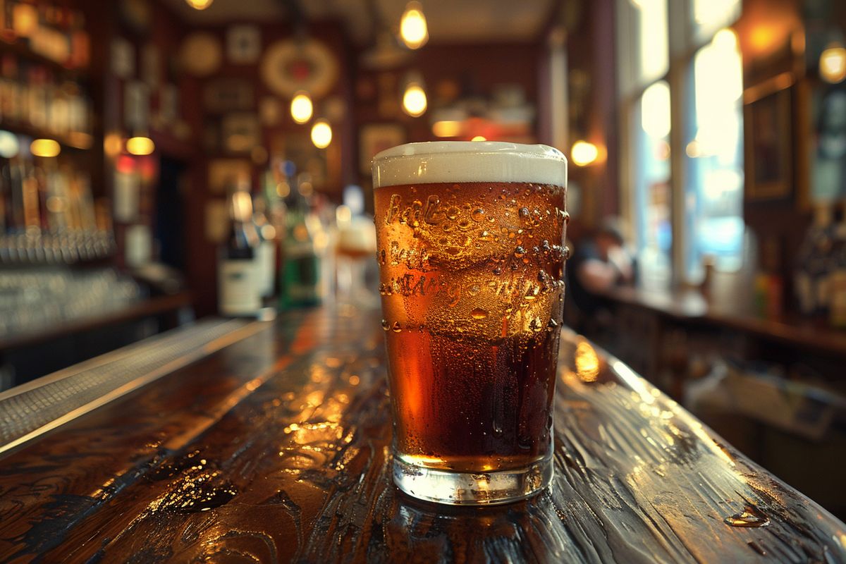 Irish Car Bomb at a boisterous Dublin pub, Írország