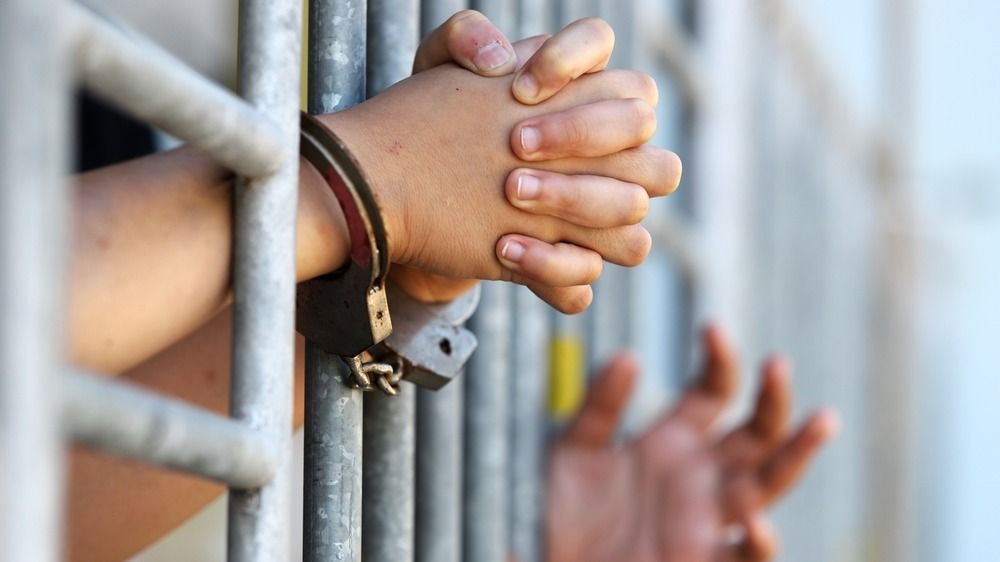 Hands,Of,Prisoner,In,Jail,As,Background holland