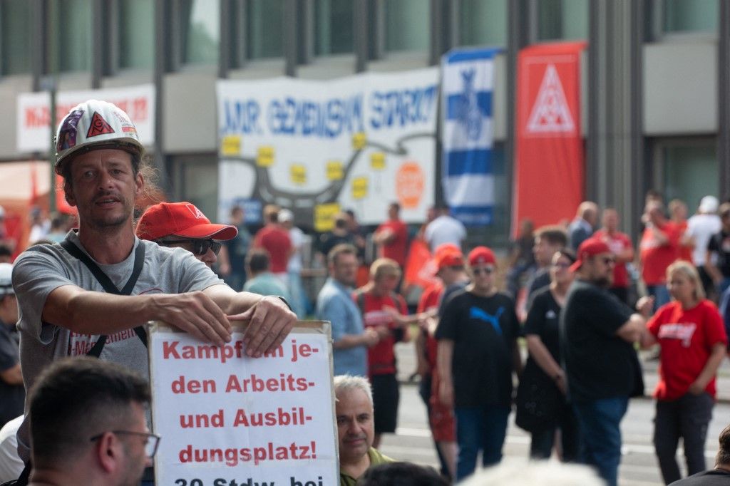 Strike At Thyssenkrupp Steel In Duisburg