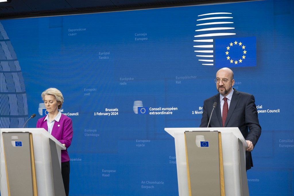 Charles Michel President Of The European Council At The European Council