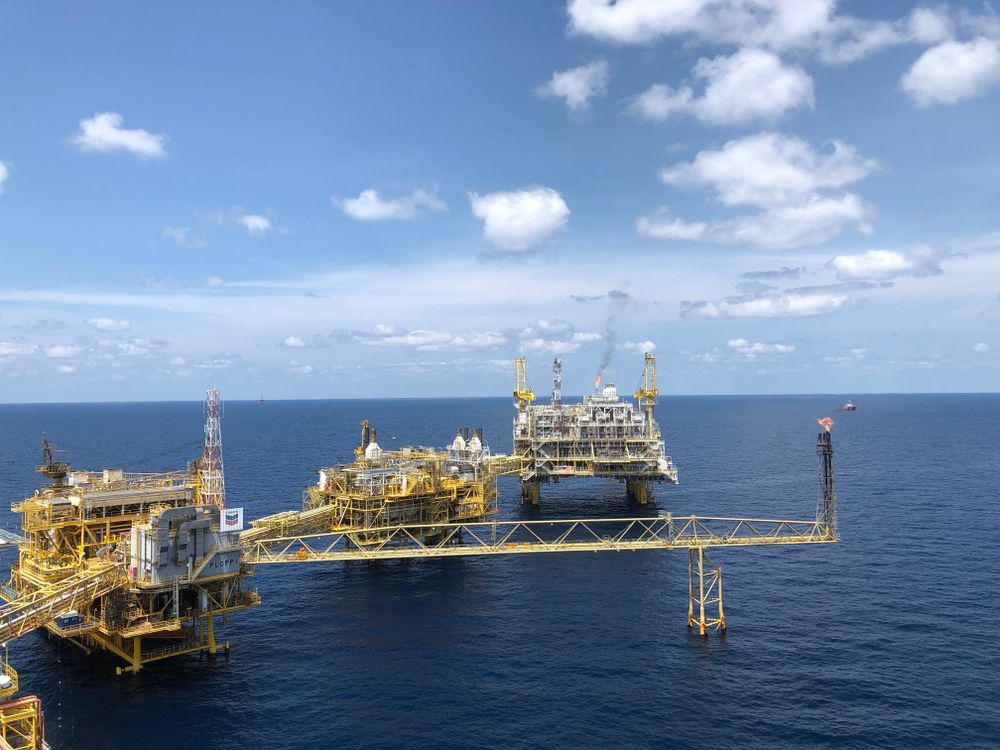 Chevron,Offshore,Rig,,Gulf,Of,Thailand,-,March,5,,2019